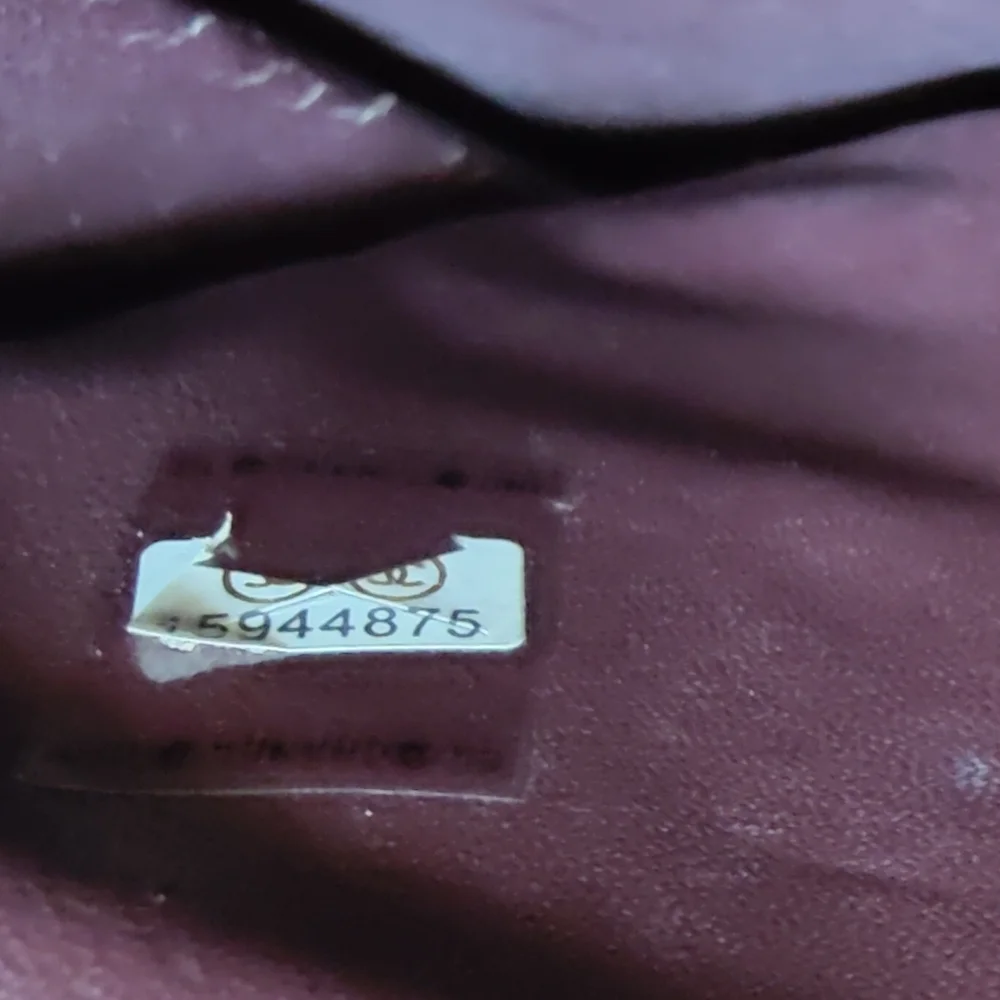 Chanel Black Quilted Caviar Medium Classic Double Flap - 15944875 serial number - Picture 14 of 16